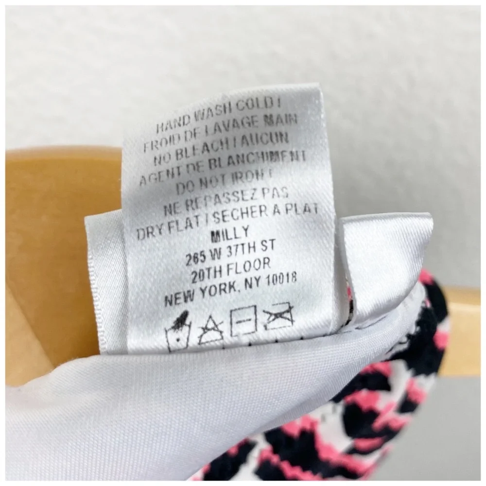 Milly Minis Pink Zebra Print Swimsuit and Coverup -‎ 6/7